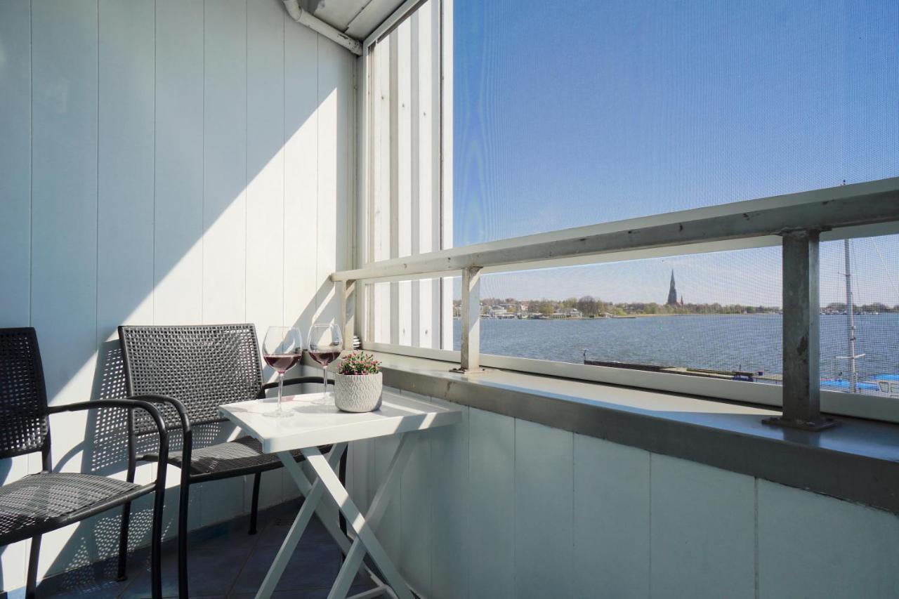Ferienwohnung Schleiloge Mit Panoramablick Auf Die Schlei Σλέσβιχ Εξωτερικό φωτογραφία