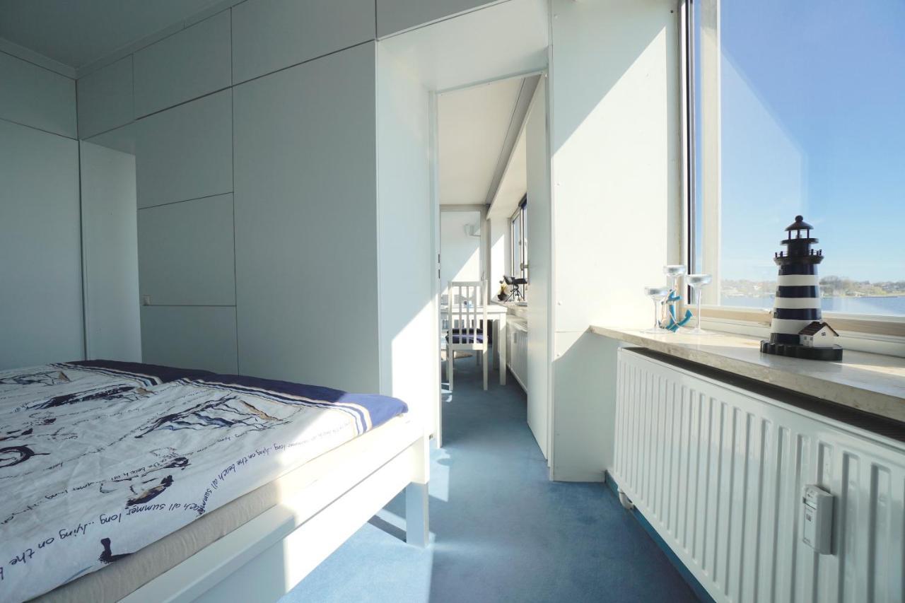 Ferienwohnung Schleiloge Mit Panoramablick Auf Die Schlei Σλέσβιχ Εξωτερικό φωτογραφία