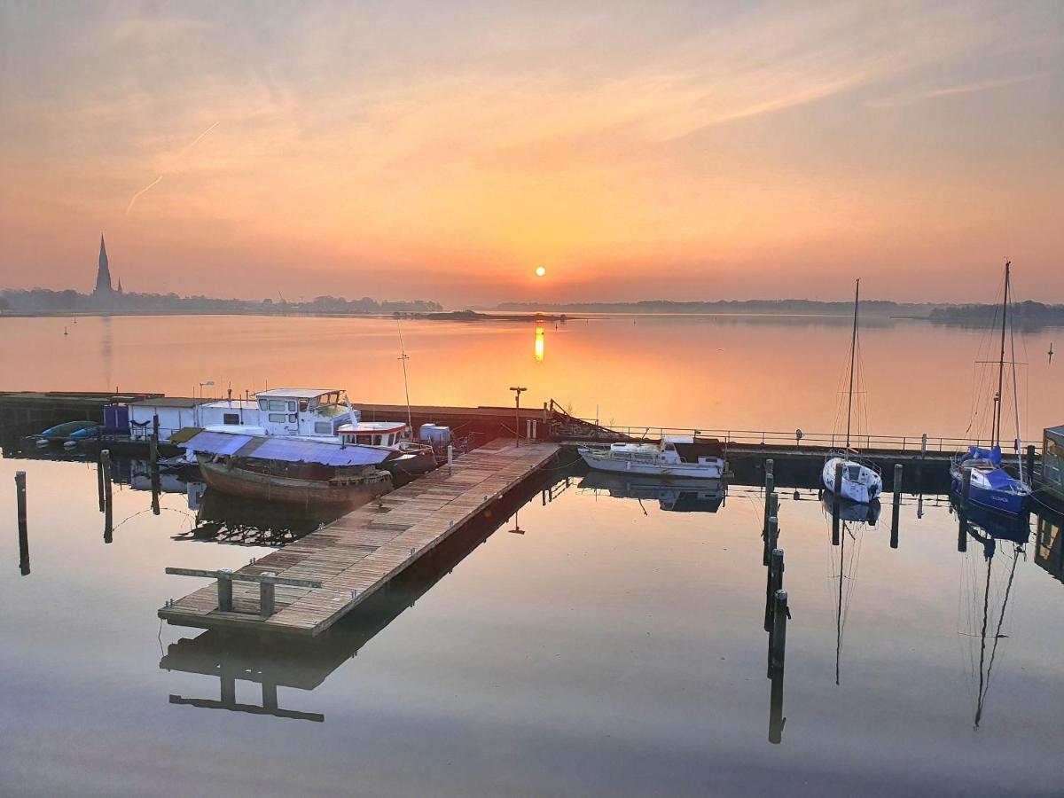 Ferienwohnung Schleiloge Mit Panoramablick Auf Die Schlei Σλέσβιχ Εξωτερικό φωτογραφία