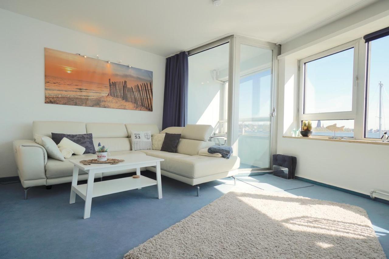 Ferienwohnung Schleiloge Mit Panoramablick Auf Die Schlei Σλέσβιχ Εξωτερικό φωτογραφία
